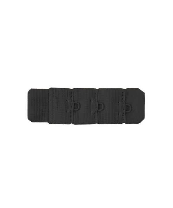 BA-03 - Extension soutien-gorge 1 crochet 20 mm noir