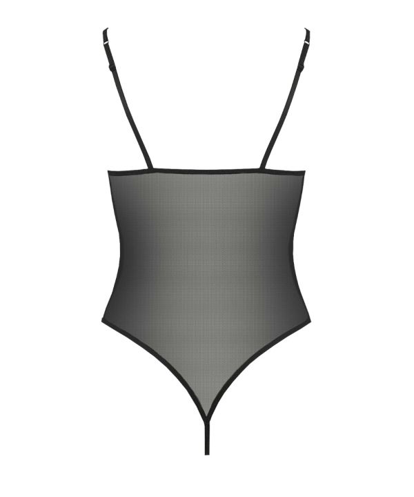 Veronique - Body string ouvert noir