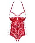Rediosa - Body sexy ouvert rouge