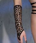 CR4420 - Body string et gants léopard